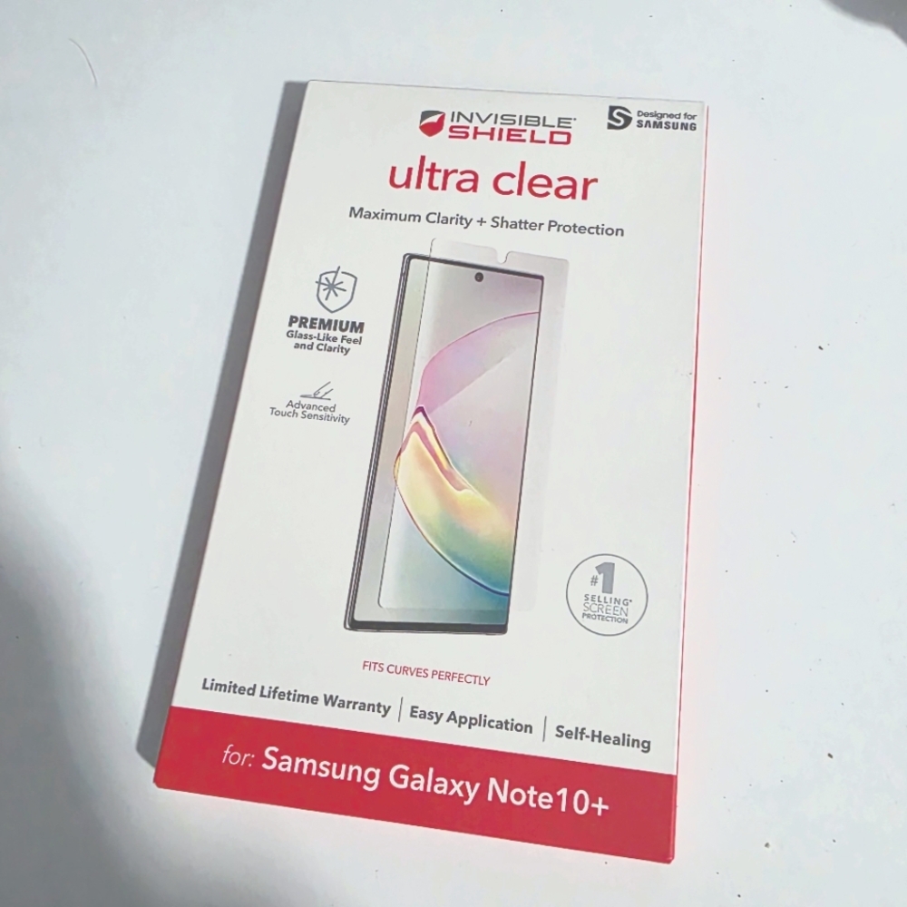 Zagg Invisible Shield Ultra Clear Screen Protector for Samsung Galaxy Note10+